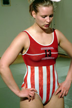 German female wrestler Aniela