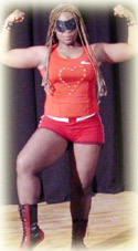 Female Wrestler Lady Kayna