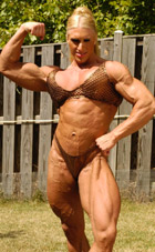Bodybuilder Maria Calo