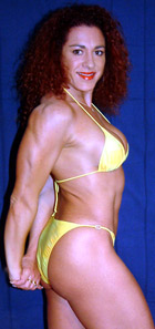 Bodybuilder, Wrestler Sandrine